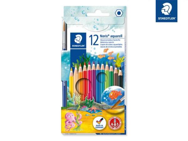 STAEDTLER noris 12 Farbstifte vermalbar 12 Stück