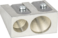 Brunnen Doppellspitzer Spitzer "Metall" 2,5 x 2,5 x 1,3 Brunnen Doppellspitzer Spitzer "Metall" 2,5 x 2,5 x 1,3