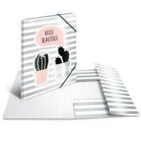 HERMA Sammelmappe A4 Pappe Silberfolie Kaktus HERMA Sammelmappe A4 Pappe Silberfolie Kaktus