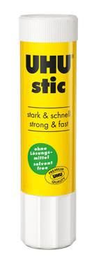 UHU Stic Klebestift, ohne Lösungsmittel, Stiftform mit 21 g **