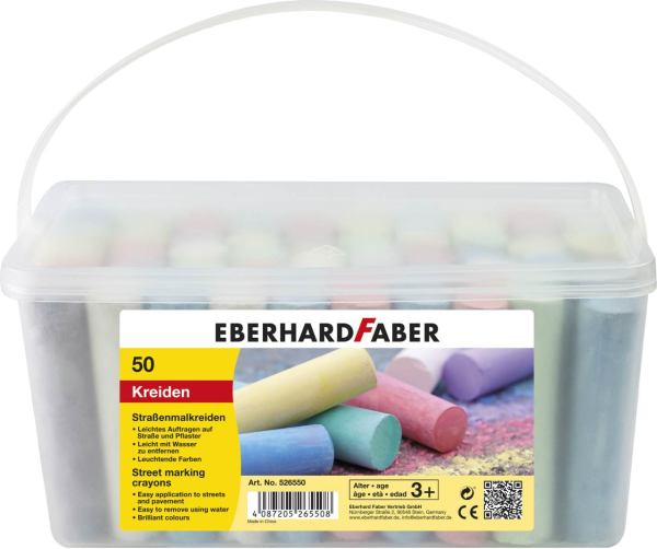 EBERHARD FABER Strassenmalkreide 50er Eimer