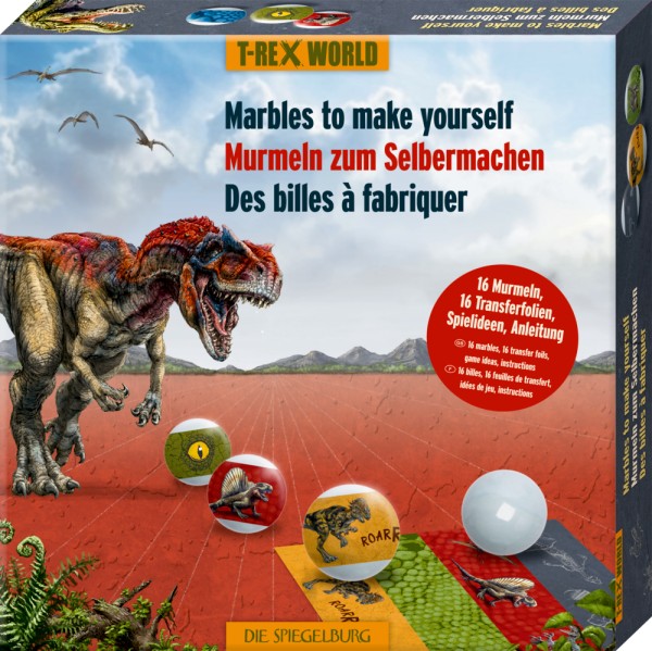 Spiegelburg Murmeln zum Selbermachen - T-Rex World
