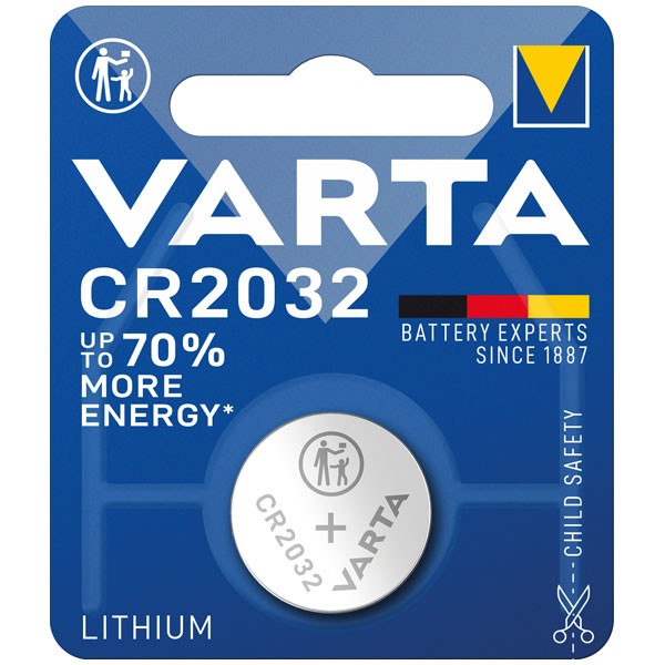 VARTA Batterie CR2032 LITHIUM Coin