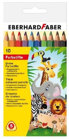 EBERHARD FABER Colori Buntstifte Jumbo / dick 24er Etui **