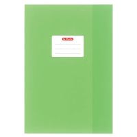 Herlitz Hefthülle, A4, PP, Baststruktur, Namensetikett Hellgrün Herlitz Hefthülle, A4, PP, Baststruktur, Namensetikett Hellgrün