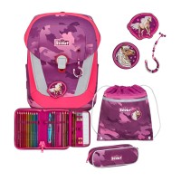 Scout Sunny II Pink Horse Schulranzen Set
