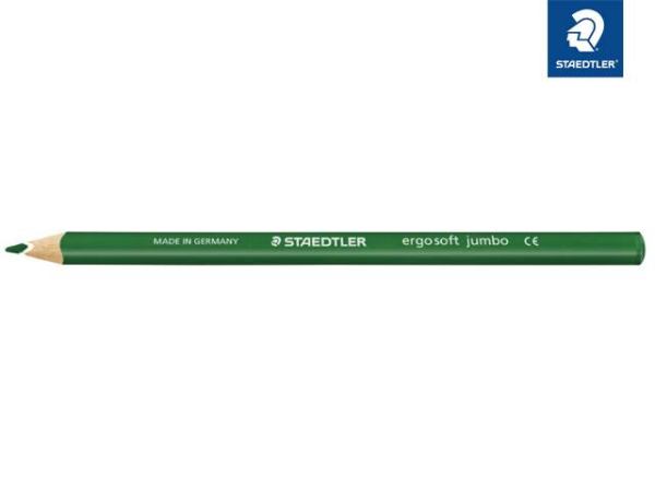 STAEDTLER ergo soft® jumbo Farbstift, 4 mm, grün