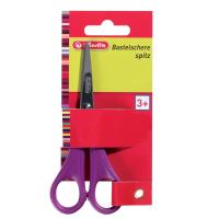 Herlitz Universalschere / Bastelschere spitz, verschiedene Farben, 1 Stück ** Herlitz Universalschere / Bastelschere spitz, verschiedene Farben, 1 Stück **