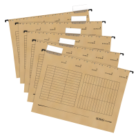 Hängemappe A4 Kraftkarton braun 5St Hängemappe A4 Kraftkarton braun 5St