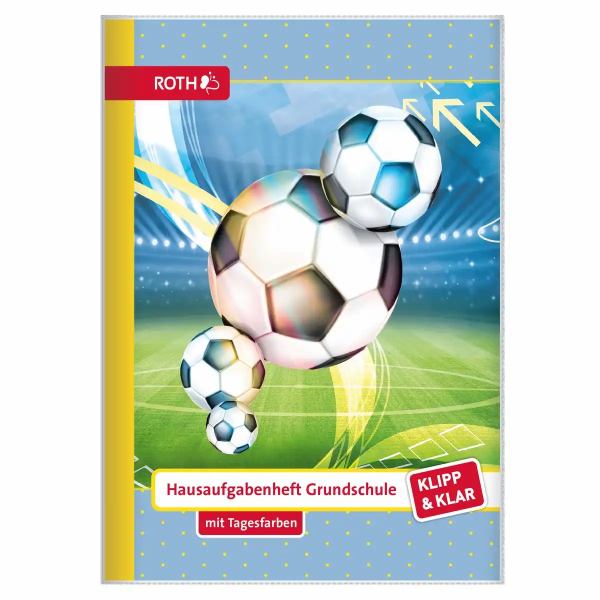 Roth Hausaufgabenheft Grundschule Fußball DIN A5 **