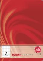 Schulheft Lineatur 7, A4, 7 mm kariert, 16 Blatt, Brunnen Schulheft Lineatur 7, A4, 7 mm kariert, 16 Blatt, Brunnen