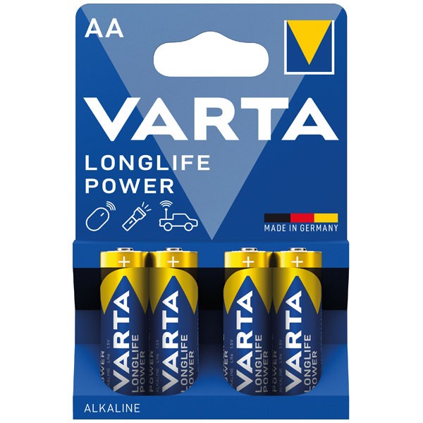 VARTA Batterien AA LONGLIFE Power