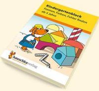 Kindergartenblock A5 - Formen, Farben, Fehler finden, ab 4 Jahre