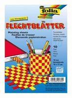 Flechtblätter 12x17 cm 10 Blatt