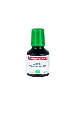 edding Nachfülltinte T25 grün 30 ml für edding Permamentmarker