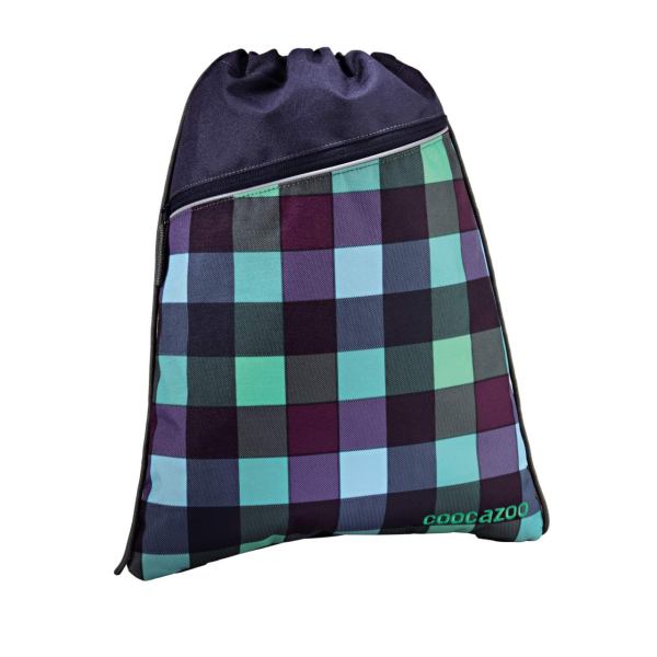 COOCAZOO Sportbeutel RocketPocket - Green Purple District