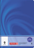 Brunnen Schulheft Lineatur 9, A5, liniert mit Rand, 9, 16 Blatt Brunnen Schulheft Lineatur 9, A5, liniert mit Rand, 9, 16 Blatt