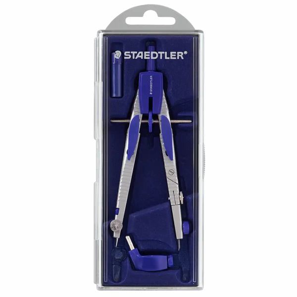 STAEDTLER Schnellverstellzirkel blau/weiß **