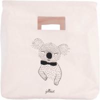 Korb Canvas Wild animals creamy peach Korb Canvas Wild animals creamy peach