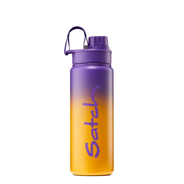 satch Trinkflasche Purple Graffiti