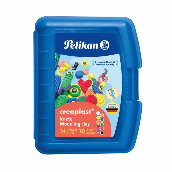 Pelikan Wachsknete Creaplast® BOX in Transparent Blau **