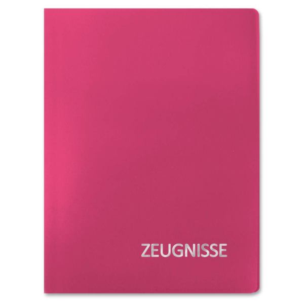 Roth Zeugnismappe A4 Basic, Magenta - a