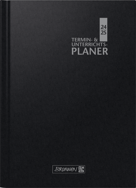 Brunnen Termin- & Unterrichtsplaner (2024/2025), 2 Seiten = 1 Woche, A4, 224 Seiten, Baladek-Einband
