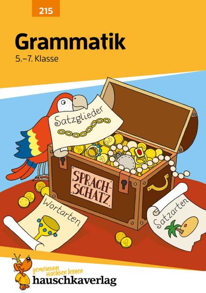 Hauschka Grammatik 5.-7. Klasse, A5- Heft