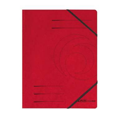 Herlitz Eckspanner - Quality - A4 - rot