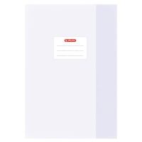 Herlitz Hefthülle, A4, PP, Baststruktur, Namensetikett Weiß Herlitz Hefthülle, A4, PP, Baststruktur, Namensetikett Weiß