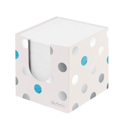 Herlitz Zettelkasten Frozen Glam 9x9cm 700B mit Deckblatt eingeschweißt Herlitz