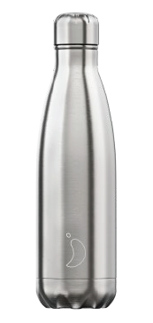 CHILLY`S Trinkflasche Bottle Stainless Steel Silver 750ml