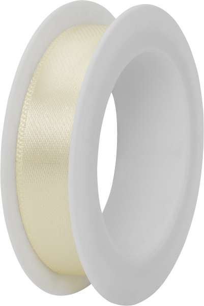 Satin Spule "Satin Spule 15 mm" 15 mm x 3 m beige hell