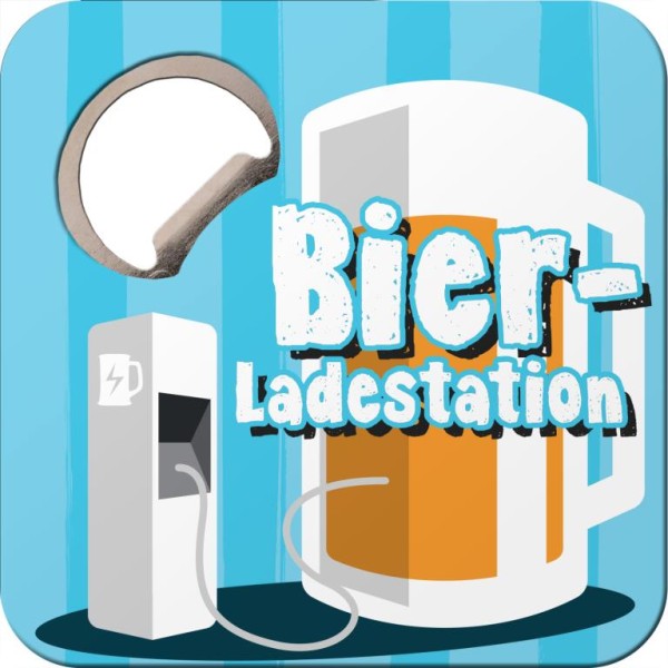 Sheepworld Untersetzer mit Flaschenöffner »Bier Ladestation«