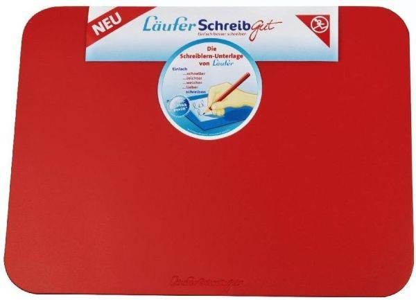 Schreiblern-Unterlage rot 33,5x45 cm