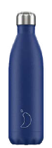 CHILLY`S Trinkflasche Bottle Matte Blue 750ml