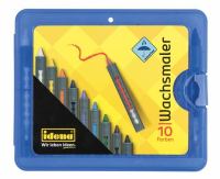 Idena Wachsmaler Box 10 St. mit Schiebehülse Idena Wachsmaler Box 10 St. mit Schiebehülse