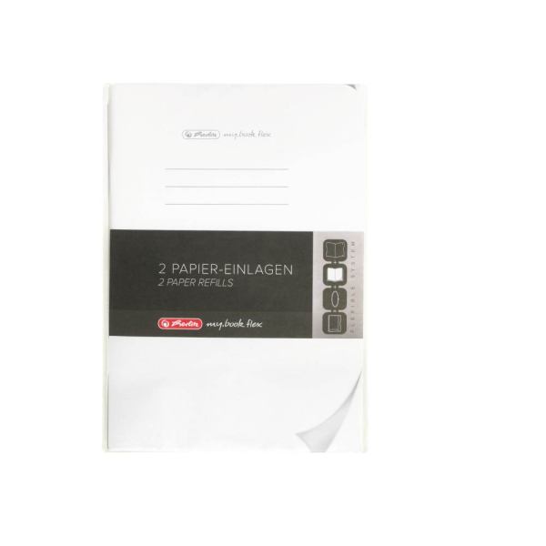 Herlitz Papier-Ersatzeinlagen my.book flex A5 2x40 blanko