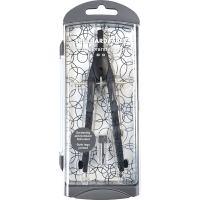 EBERHARD FABER Schnellverstellzirkel mit Gelenken, anthrazit  ** EBERHARD FABER Schnellverstellzirkel mit Gelenken, anthrazit  **