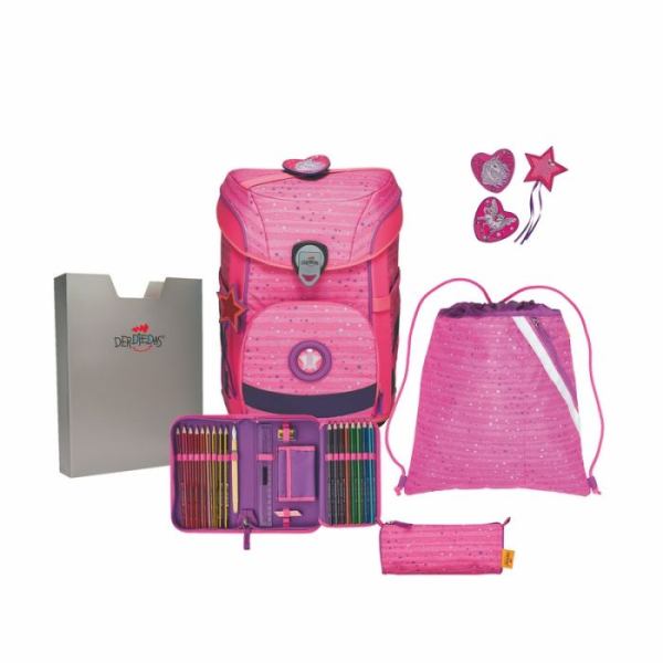 DerDieDas® Ergoflex Easy Pretty Unicorn Schulranzen 5-tlg