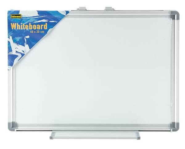 Whiteboard Alu-Rahmen 40x30cm mit Stiftablage