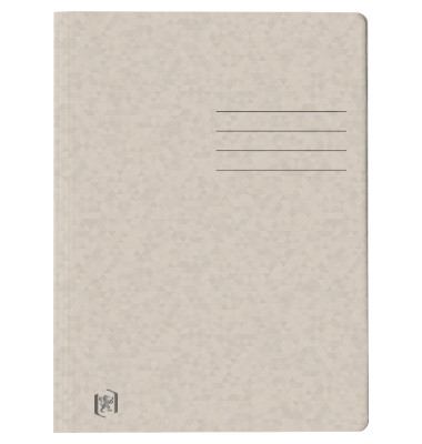Oxford Top File + A4 Schnellhefter beidseitiges Beschriftungsfeld beige