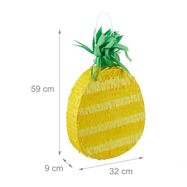 Pinata Ananas gelb 