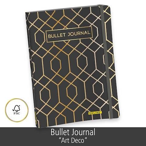 ONLINE Bullet Journal - Art Deco